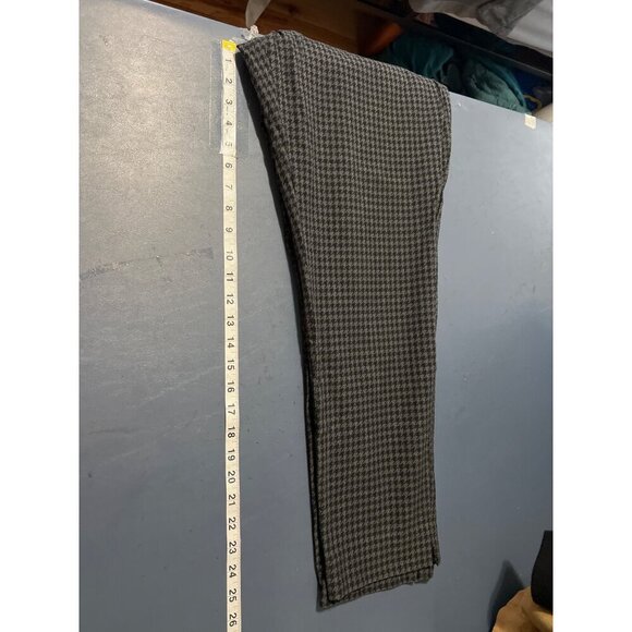 Talbots Womens Black/Gray Houndstooth Chatham Ankle Pants Size 16 Stretch - Picture 3 of 13